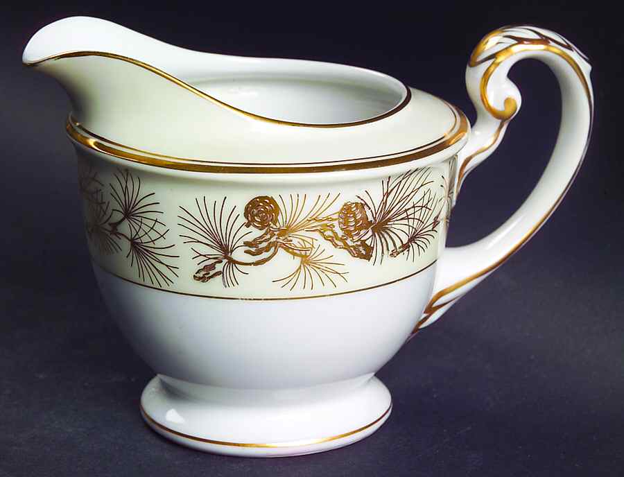 Pine Gold Creamer by Kyoto-1