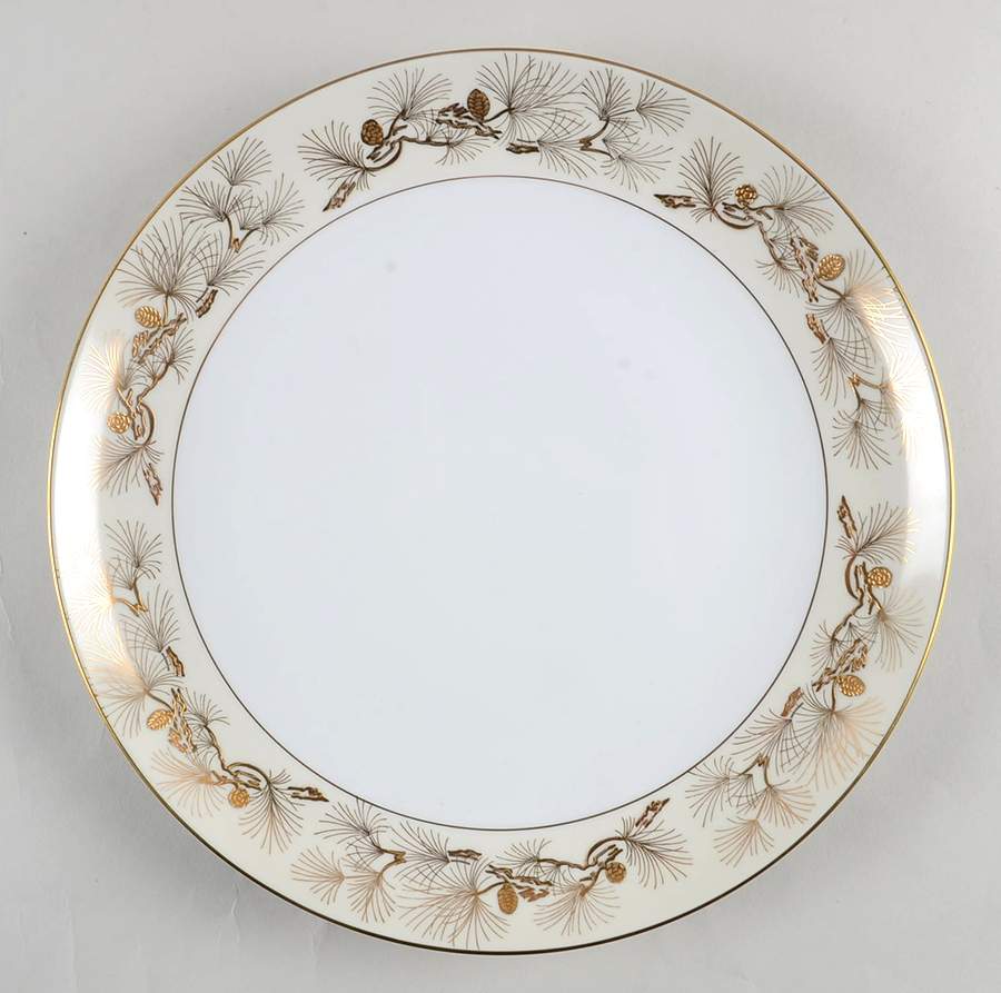 Pine Gold 12" Chop Plate (Round Platter) by Kyoto-1