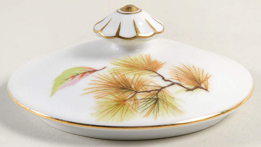 Pines Lid for Sugar Bowl by Kyoto-1