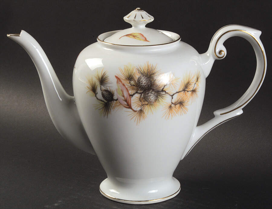 Pines Coffee Pot & Lid by Kyoto-1