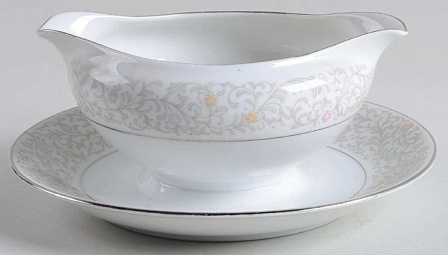 Prelude Gravy Boat with Attached Underplate by Kyoto-1