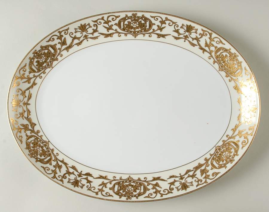 Regina 14" Oval Serving Platter by Kyoto-1