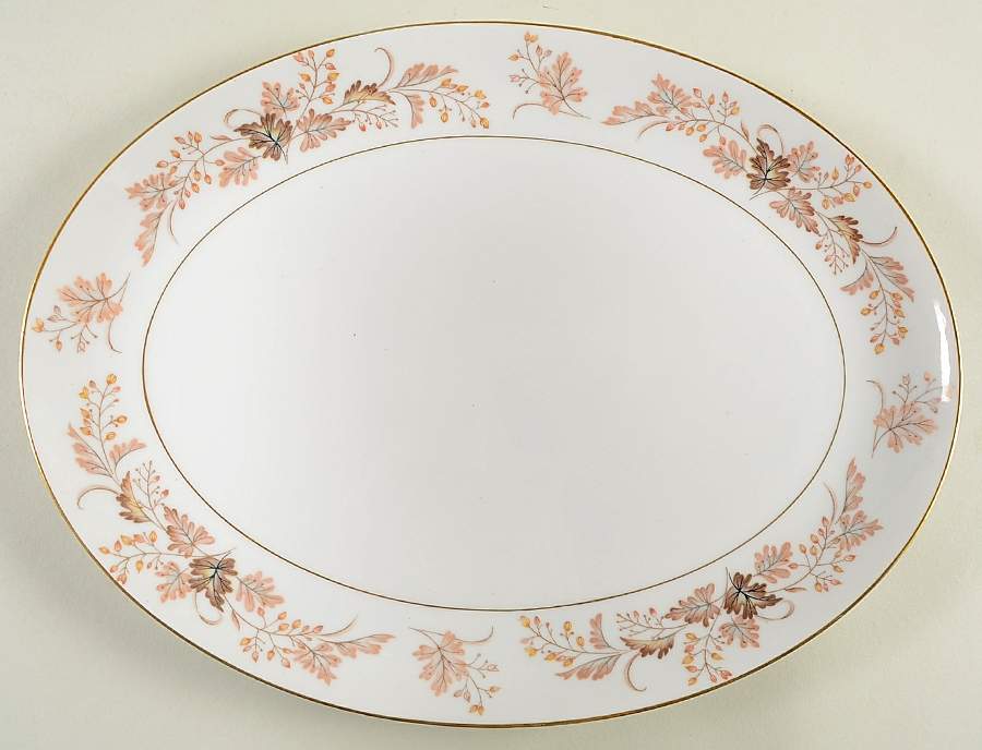 Rochelle 14" Oval Serving Platter by Kyoto-1