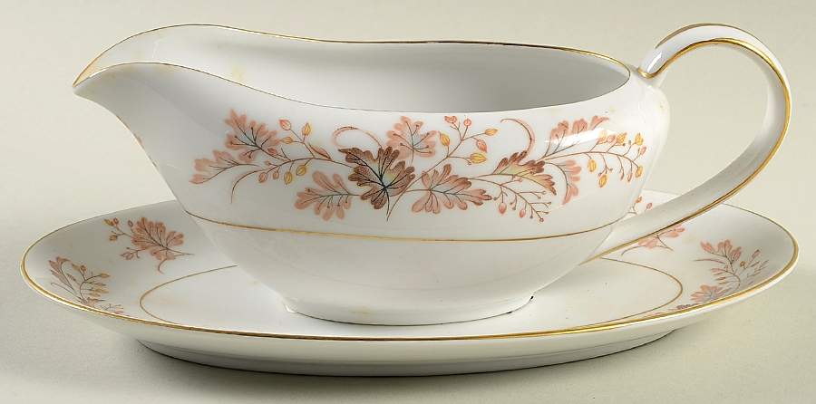 Rochelle Gravy Boat & Underplate by Kyoto-1