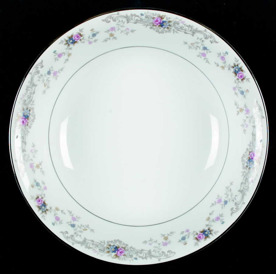 Rose Point 9" Round Vegetable Bowl by Kyoto-1