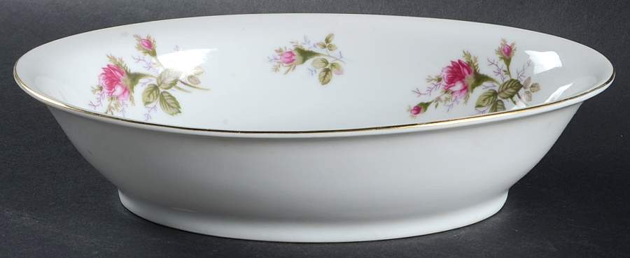 Rose 10" Oval Vegetable Bowl by Kyoto-1