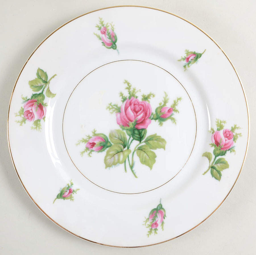 Roseverte Dinner Plate by Kyoto-1