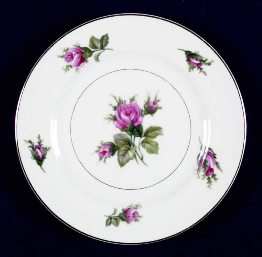 Roseverte Salad Plate by Kyoto-1