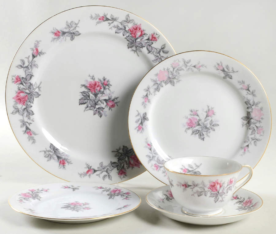 Roxanne 5 Piece Place Setting by Kyoto-1
