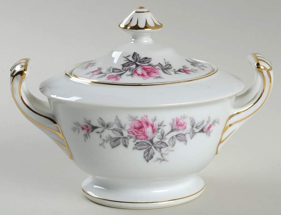 Roxanne Sugar Bowl & Lid by Kyoto-1