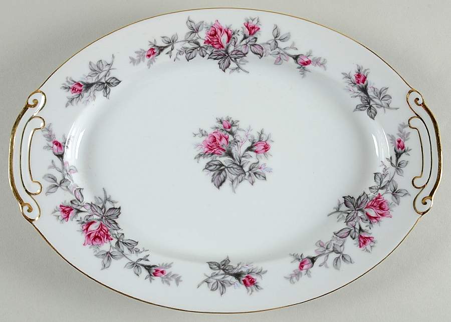 Roxanne 12" Oval Serving Platter by Kyoto-1
