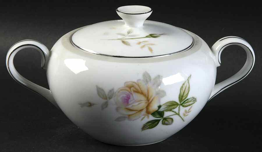 Shirley Sugar Bowl & Lid by Kyoto-1