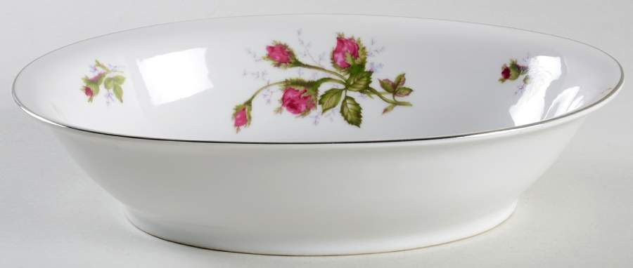 Silvia 10" Oval Vegetable Bowl by Kyoto-1