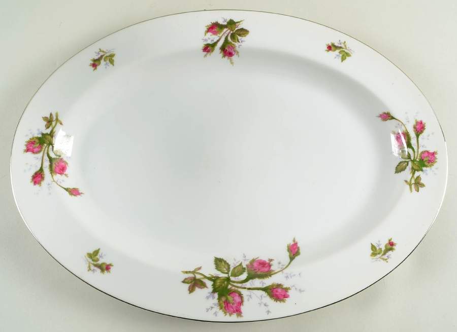 Silvia 16" Oval Serving Platter by Kyoto-1
