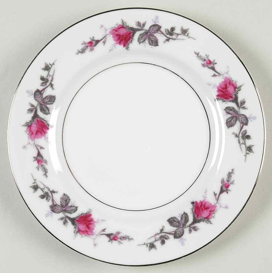 Silverose Bread & Butter Plate by Kyoto-1