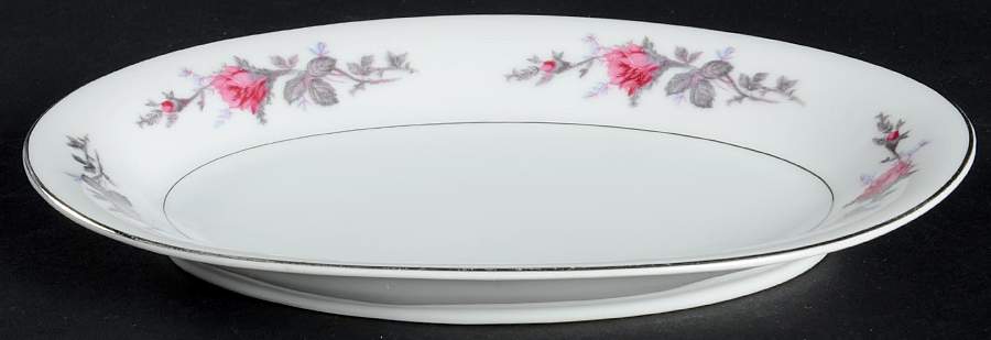 Silverose Relish/Gravy Underplate by Kyoto-1