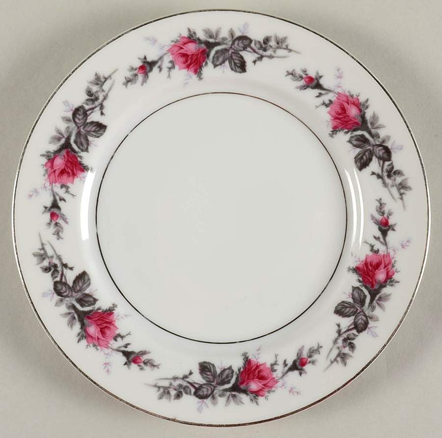 Silverose Salad Plate by Kyoto-1