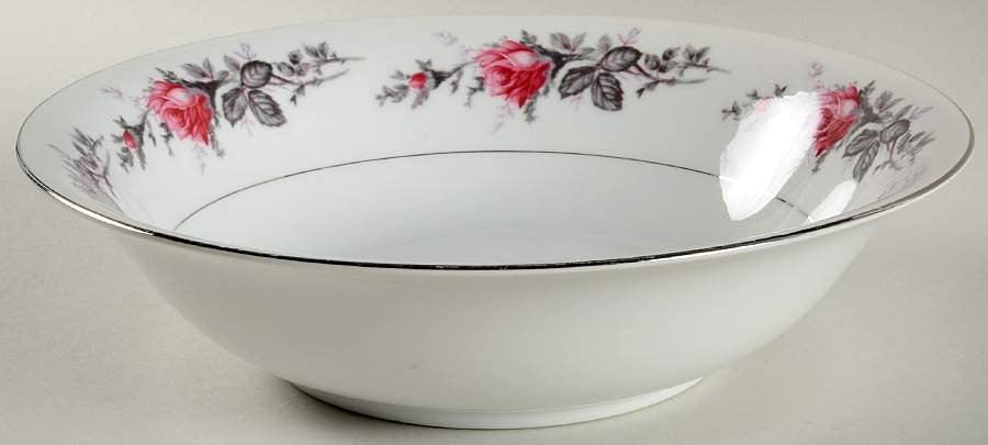 Silverose 10" Round Vegetable Bowl by Kyoto-1