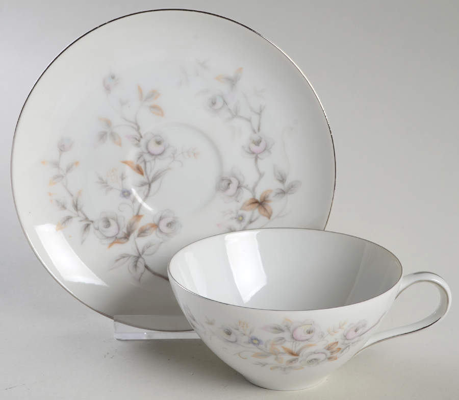 Tosca Flat Cup & Saucer Set by Kyoto-1