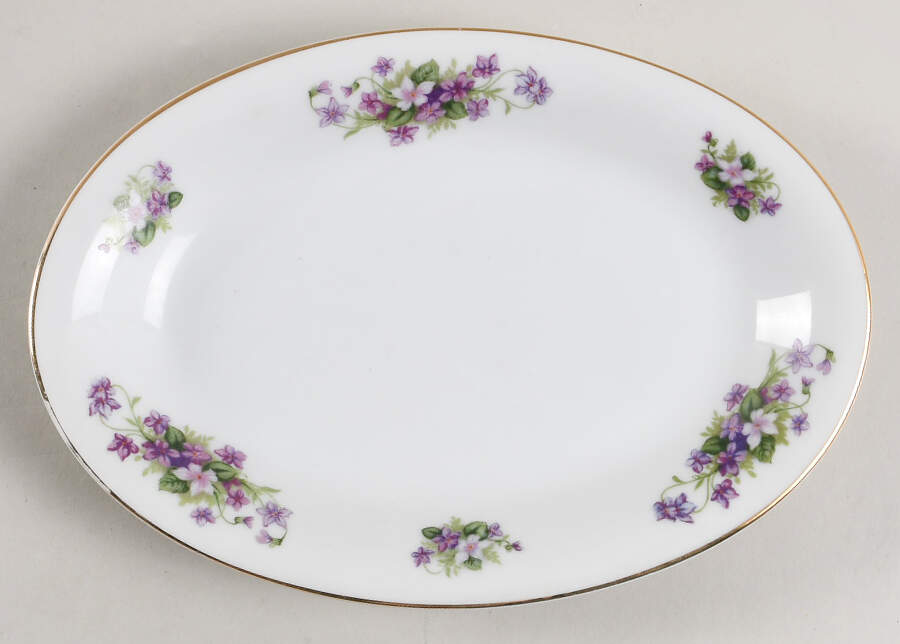 Violet Relish/Gravy Underplate by Kyoto-1