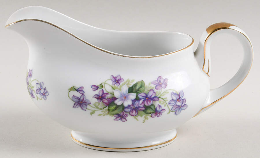 Violet Gravy Boat by Kyoto-1
