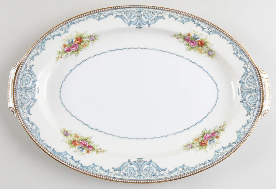 Duchess 13" Oval Serving Platter by Kingsley (Japan)-1