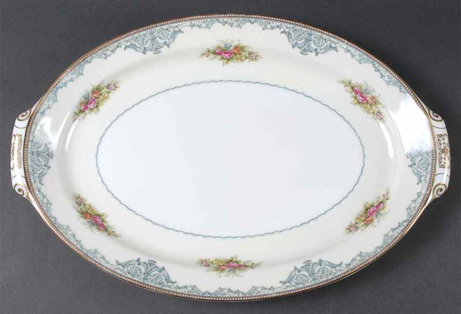 Duchess 17" Oval Serving Platter by Kingsley (Japan)-1