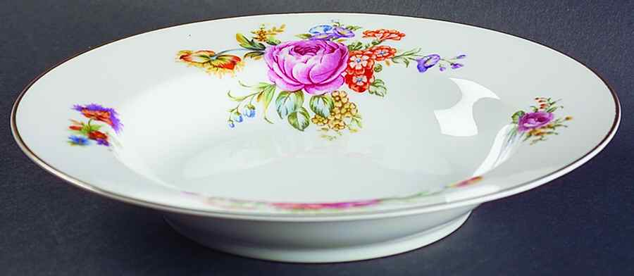 Nightingale Rim Soup Bowl by Kingsley (Japan)-1