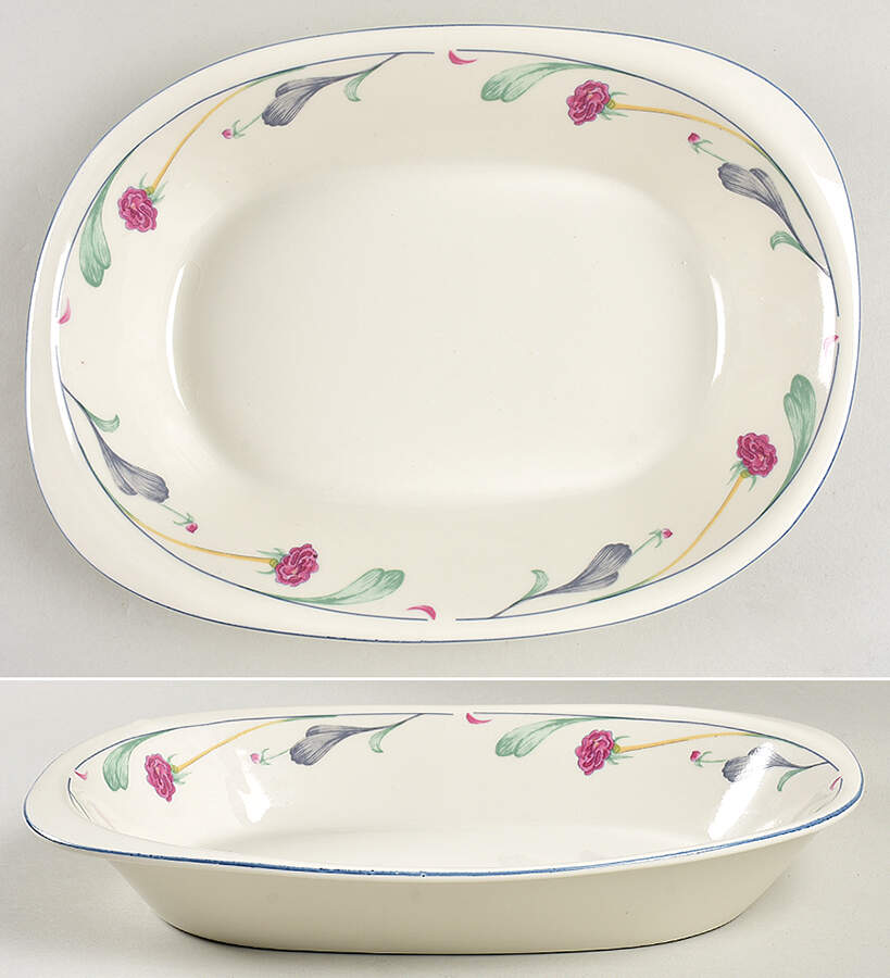 Alexis 12'' Oval Baker by Kentfield & Sawyer-1