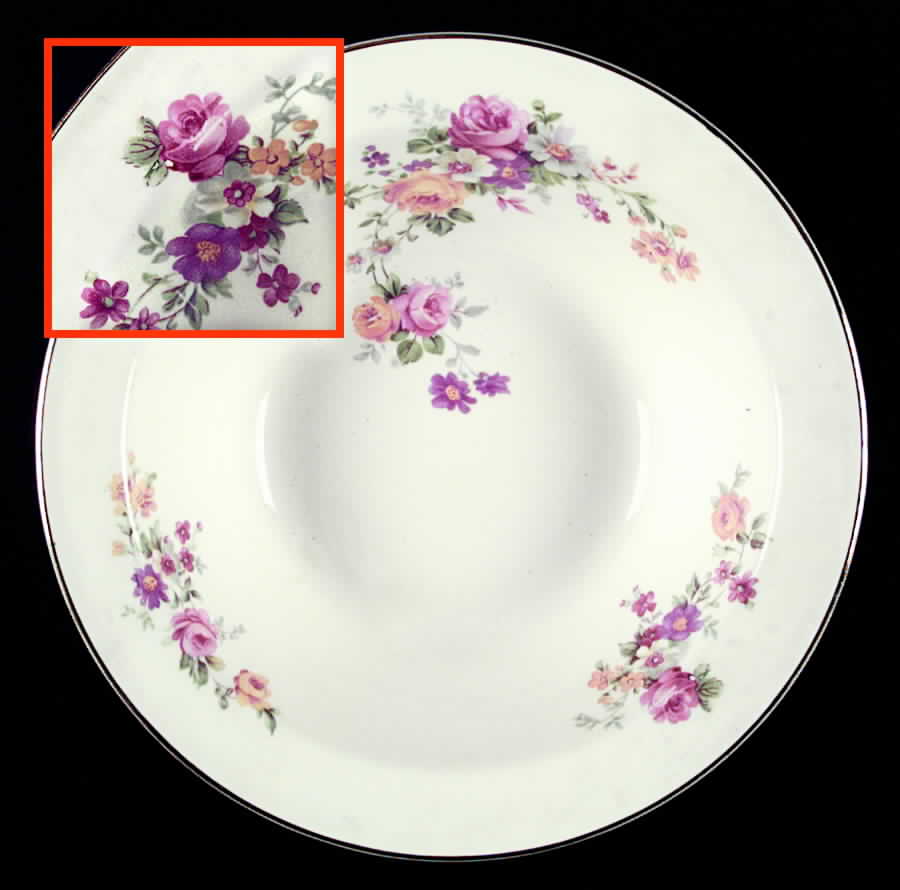 KNO408 9" Round Vegetable Bowl by Edwin Knowles-1