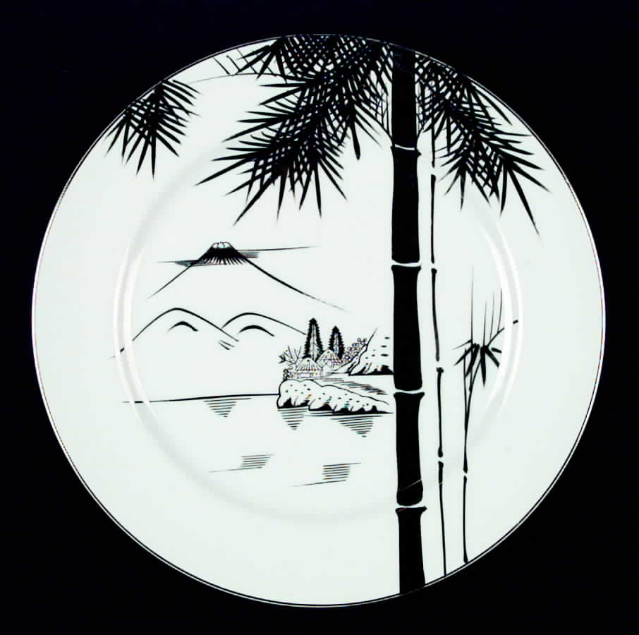 KUT43 Dinner Plate by Kutani-1