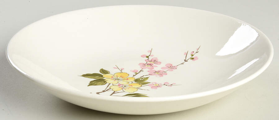 Blossom Time Coupe Soup Bowl by Edwin Knowles-1