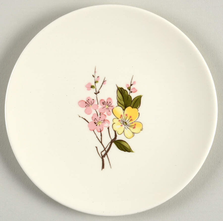 Blossom Time Bread & Butter Plate by Edwin Knowles-1