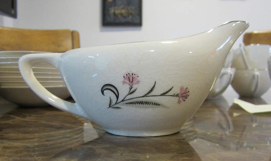 Tiffany Gravy Boat by Edwin Knowles-1