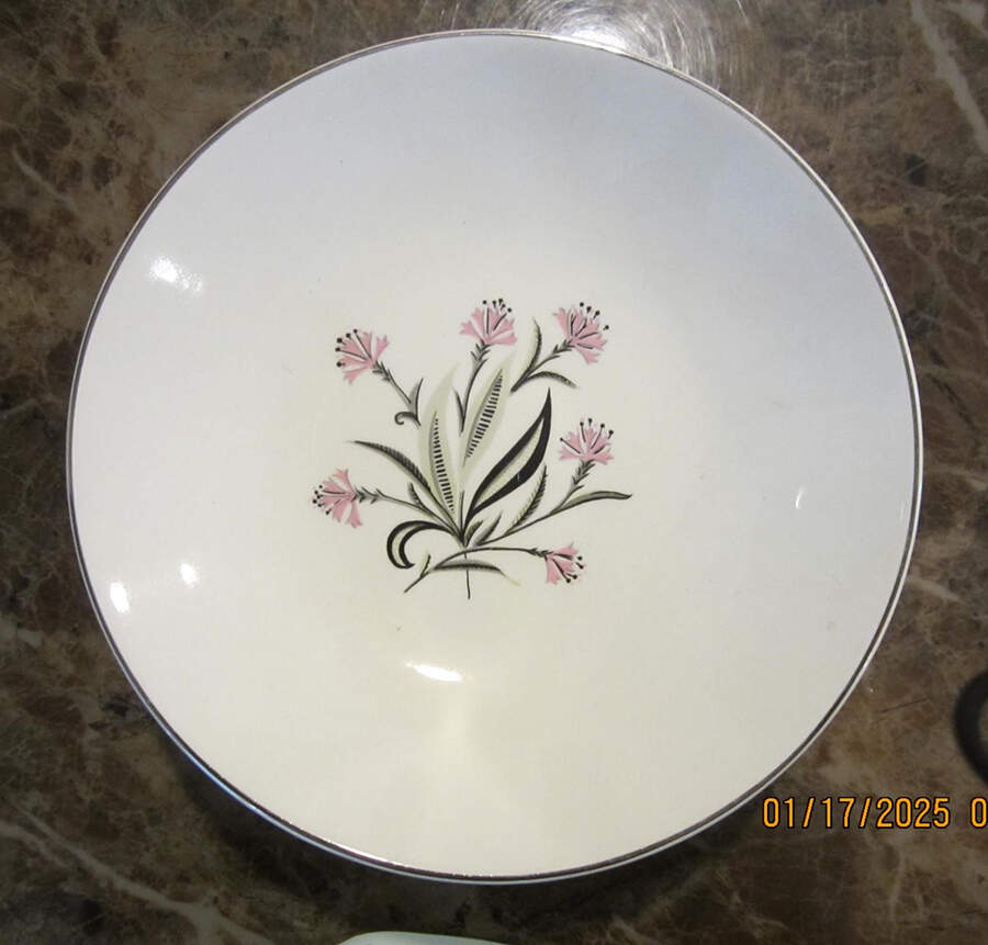 Tiffany Fruit/Dessert (Sauce) Bowl by Edwin Knowles-1