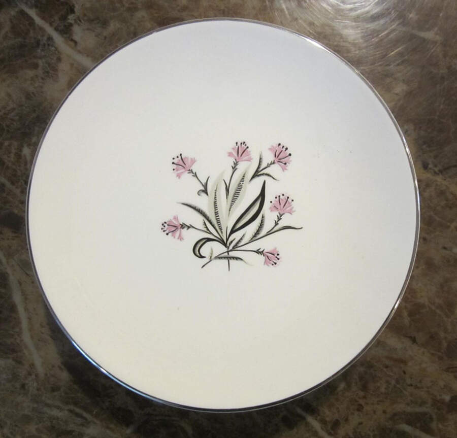 Tiffany Bread & Butter Plate by Edwin Knowles-1