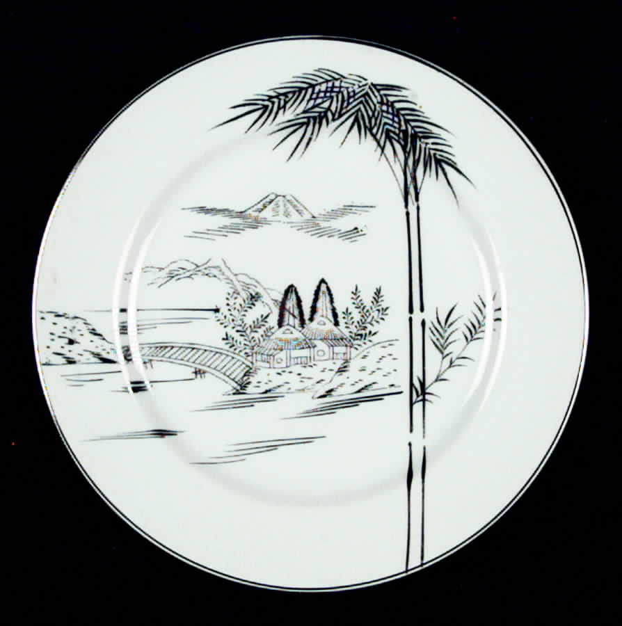 KUT44 Salad Plate by Kutani-1