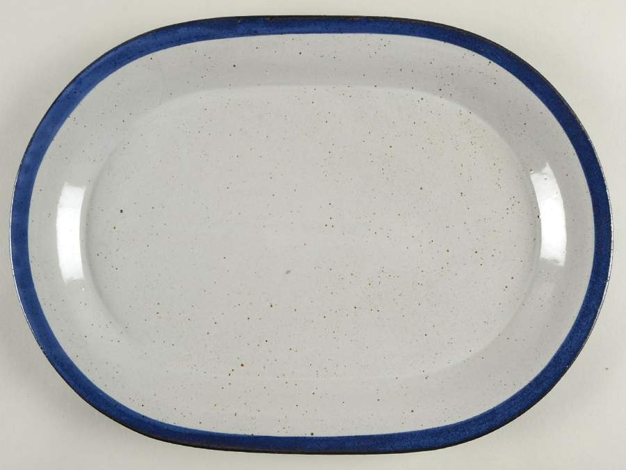 KNA1 14" Oval Serving Platter by Knabstrup-1