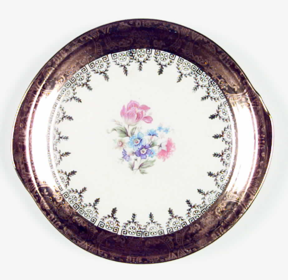 KNO329 Dessert/Pie Plate by Edwin Knowles-1