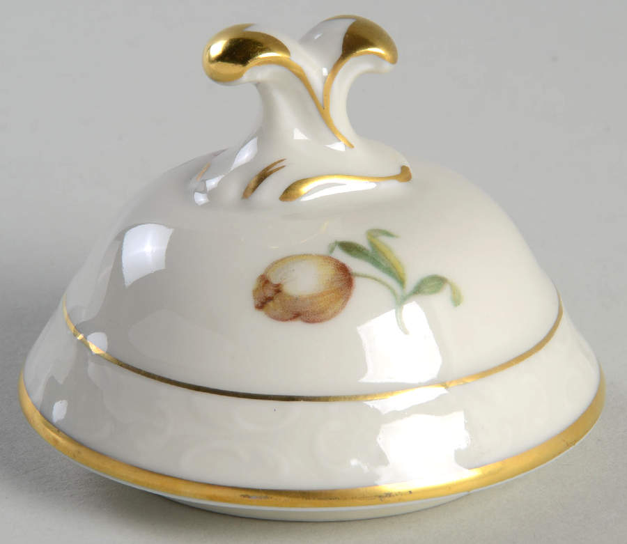 Rosenborg Lid for Sugar Bowl by KPM-1