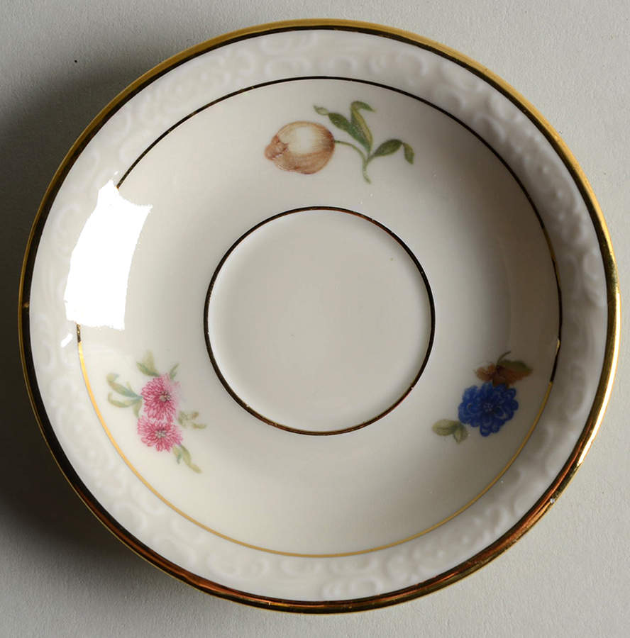 Rosenborg Saucer for Demitasse Cup by KPM-1