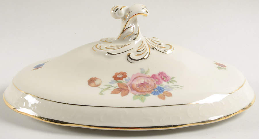 Rosenborg Lid for Oval Vegetable by KPM-1