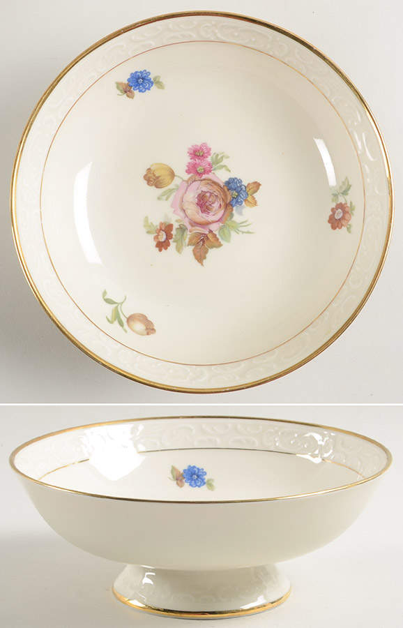 Rosenborg Round Compote (Height X Width) by KPM-1