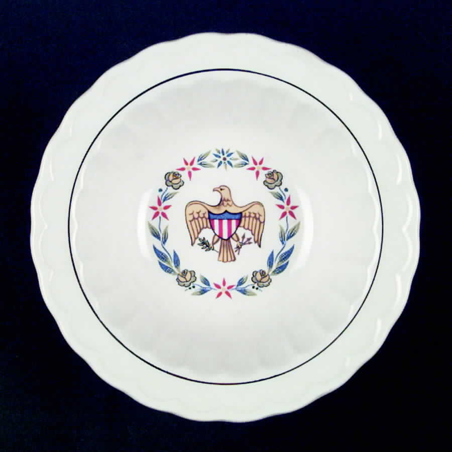 Mayflower Rim Cereal Bowl by Edwin Knowles-1