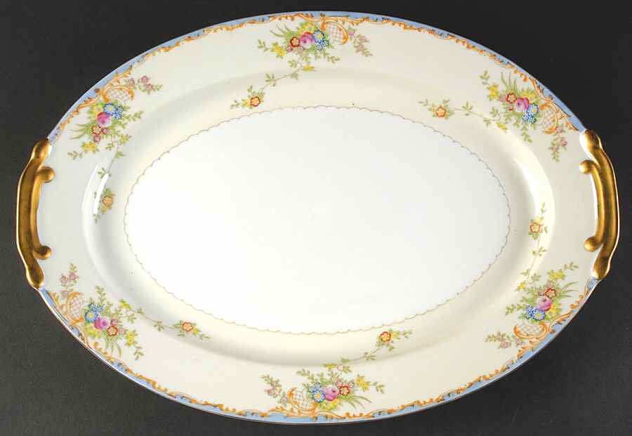 KON62 16" Oval Serving Platter by Kongo-1