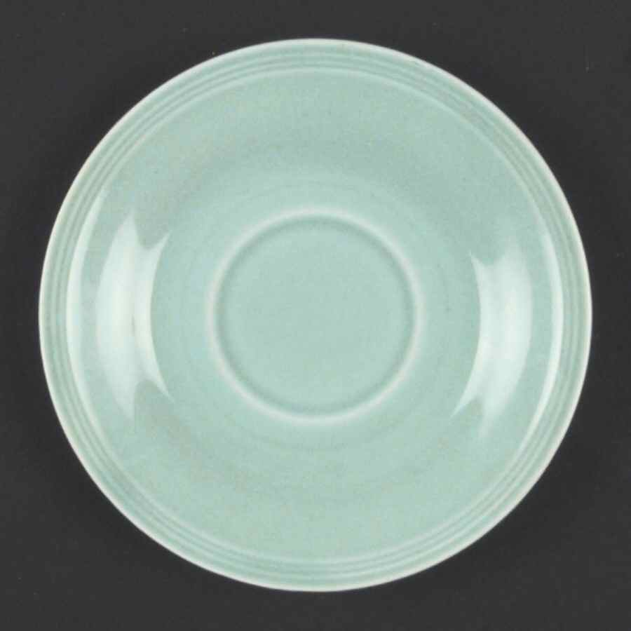 Deanna Turquoise Saucer by Edwin Knowles-1