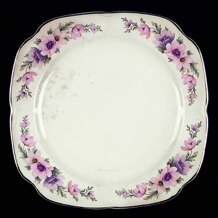 KNO419 Square Luncheon Plate by Edwin Knowles-1