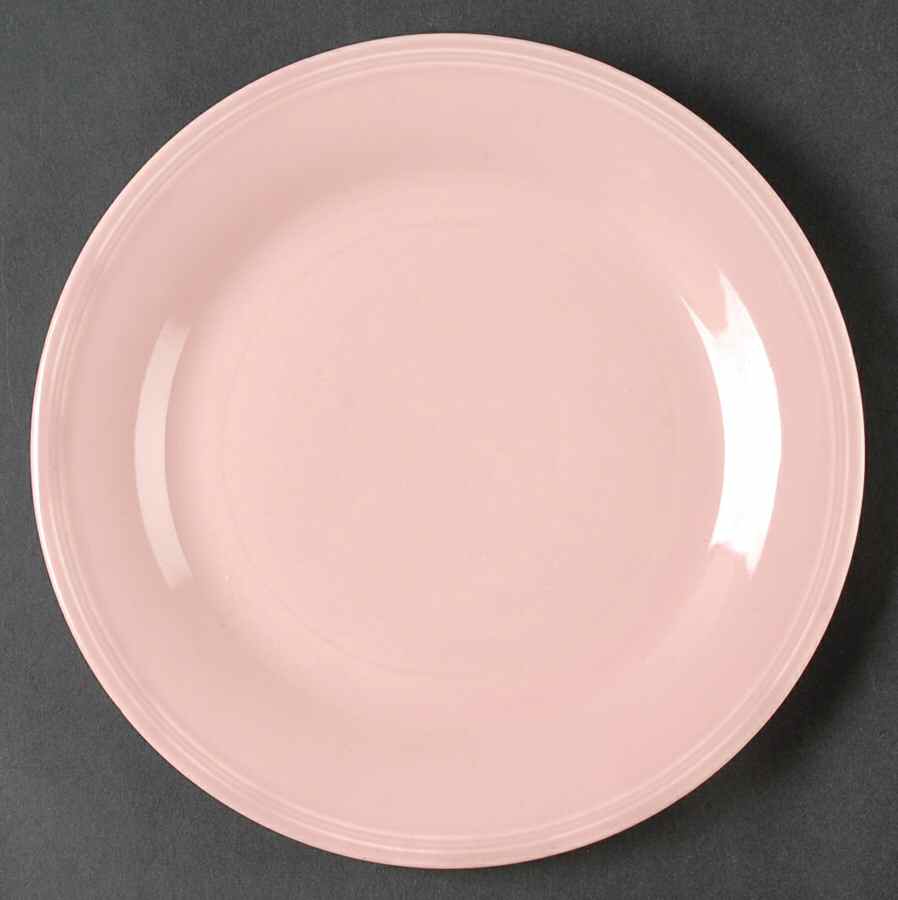 Deanna Peach Luncheon Plate by Edwin Knowles-1