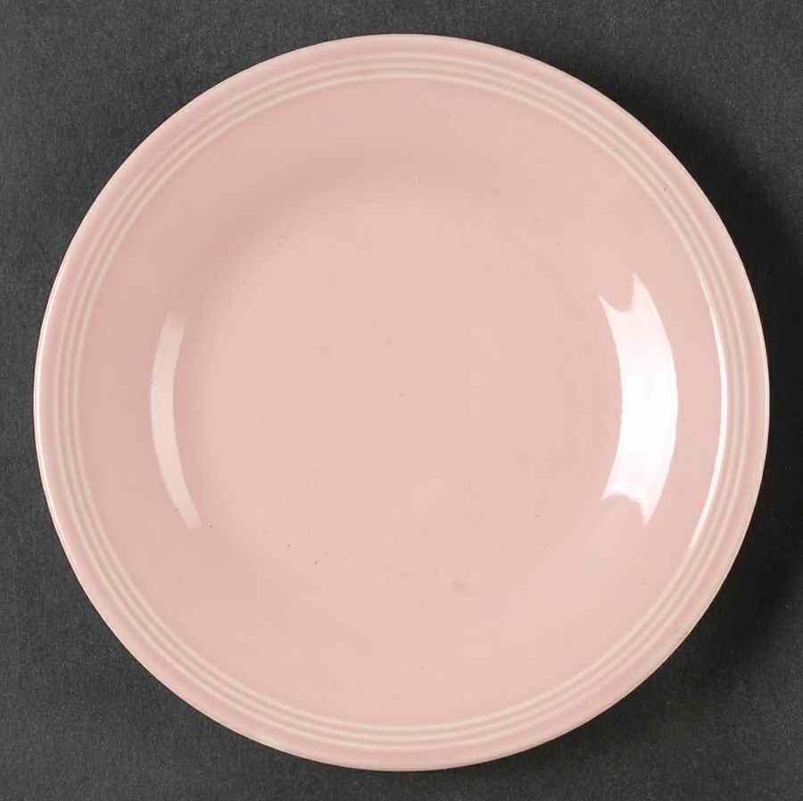 Deanna Peach Bread & Butter Plate by Edwin Knowles-1