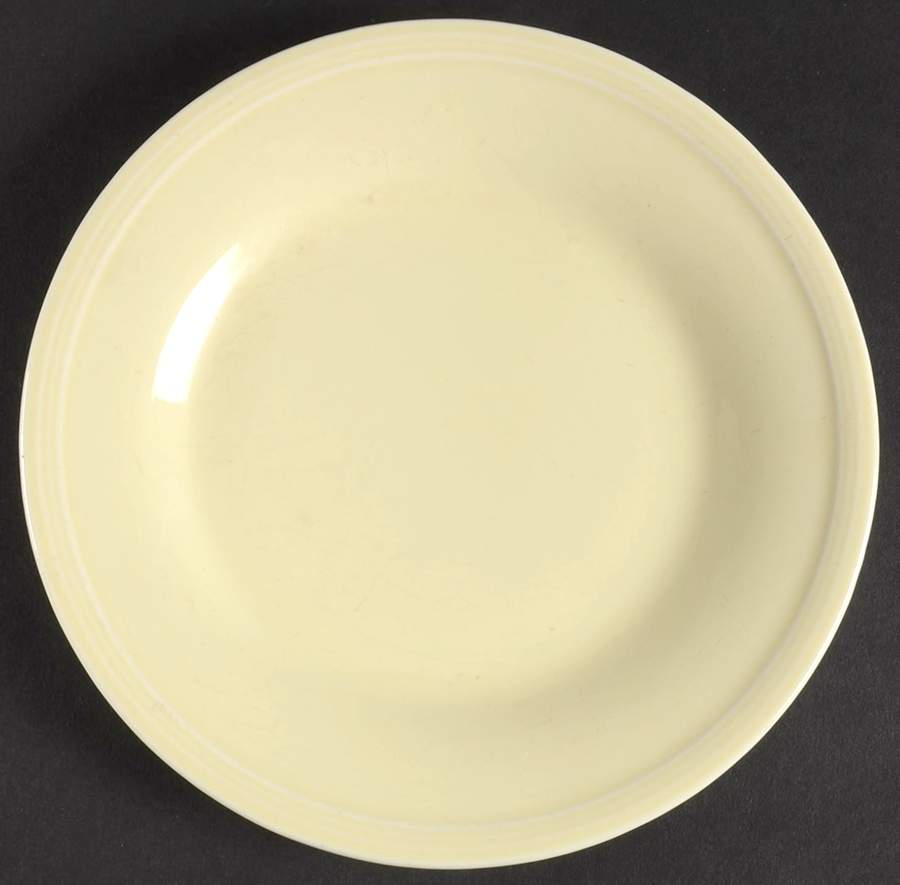 Deanna Yellow Bread & Butter Plate by Edwin Knowles-1